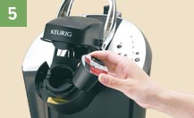 5KカップTMを捨てるだけ。